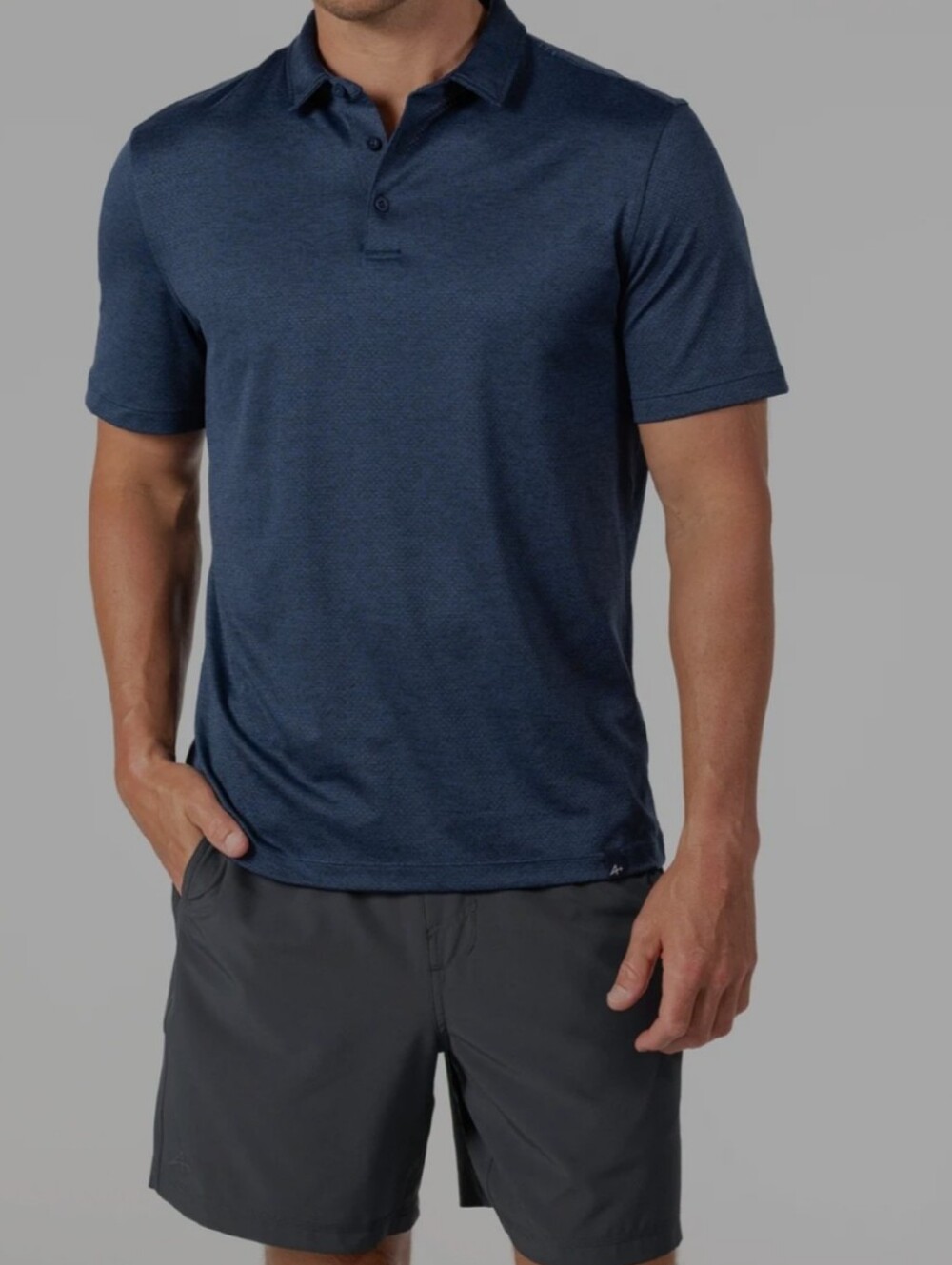 Antigua men’s blue polo shirt size Large 💙 great for golf or work